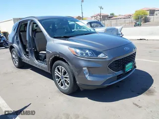 2021 Ford Escape SEL with VIN 1FMCU9H66MUA65783, listed as a IAAI auction lot 42086358 with 74,244 mi miles. Bid and sale history available at carsss.com. Image 1.