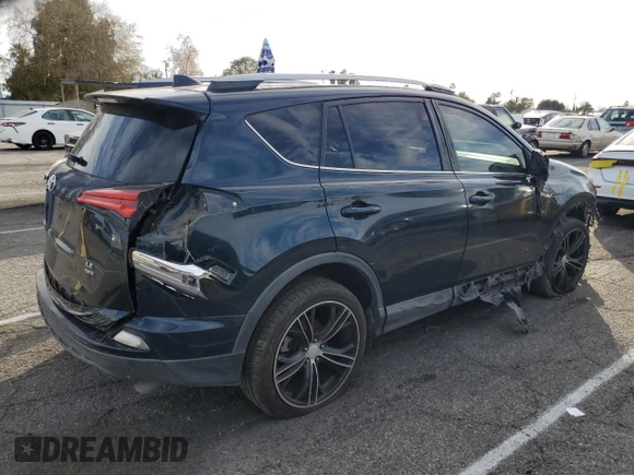 2017 Toyota RAV4 LE with VIN 2T3BFREV4HW660064, listed as a Copart auction lot 43660485 with 100,225 mi miles and Salvage Title. Bid and sale history available at DreamBid. Image 3.