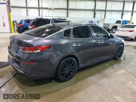 2019 Kia Optima LX with VIN 5XXGT4L3XKG324917, listed as a Copart auction lot 46476185 with 139,357 mi miles and Non Repairable. Bid and sale history available at carsss.com. Image 3.