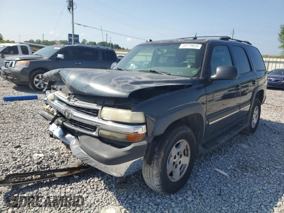 2004 Chevrolet Tahoe LT with VIN 1GNEC13ZX4J304070, listed as a Copart auction lot 59779655 with 123,241 mi miles and Salvage title. Bid and sale history available at DreamBid. Image 1.