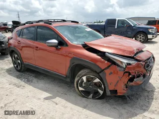 2024 Subaru Crosstrek Limited with VIN 4S4GUHN69R3748770, listed as a Copart auction lot 54156325 with 9,049 mi miles and Salvage Title. Bid and sale history available at carsss.com. Image 4.
