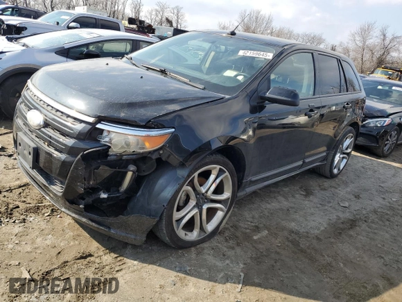 2012 Ford Edge Sport with VIN 2FMDK4AK6CBA02191, listed as a Copart auction lot 42159645 with 189,379 mi miles and Salvage Title. Bid and sale history available at carsss.com. Image 1.