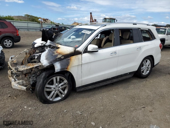 2016 Mercedes-Benz GL with VIN 4JGDF6EE8GA659418, listed as a Copart auction lot 54462473 with 0 mi miles. Bid and sale history available at carsss.com. Image 1.