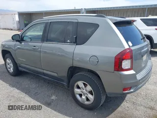 2014 Jeep Compass Sport with VIN 1C4NJCBA0ED524145, listed as a IAAI auction lot 42171212 with 187,257 mi miles. Bid and sale history available at carsss.com. Image 3.