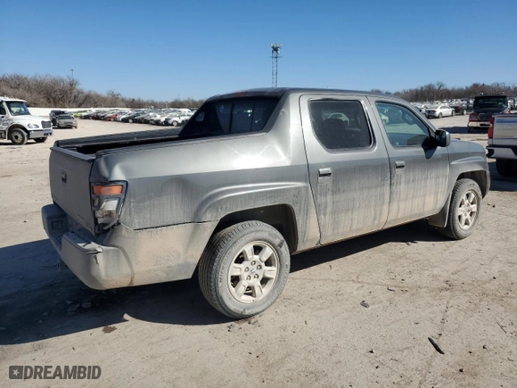 2007 Honda Ridgeline RTS with VIN 2HJYK16497H551395, listed as a Copart auction lot 46249275 with 174,642 mi miles and Salvage Title. Bid and sale history available at carsss.com. Image 3.