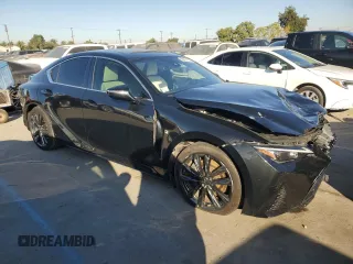 2021 Lexus IS with VIN JTHGZ1B22M5038927, listed as a Copart auction lot 53888735 with 53,439 mi miles and Salvage Title. Bid and sale history available at carsss.com. Image 4.