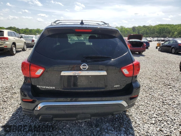 2019 Nissan Pathfinder SL with VIN 5N1DR2MM7KC642471, listed as a Copart auction lot 53975115 with 155,887 mi miles and Salvage title. Bid and sale history available at DreamBid. Image 6.
