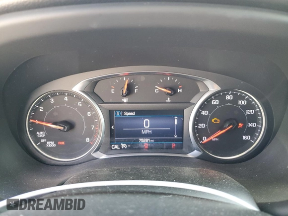 2020 GMC Acadia SLE with VIN 1GKKNKLS7LZ210375, listed as a Copart auction lot 49484575 with 75,281 mi miles and Salvage Title. Bid and sale history available at carsss.com. Image 9.