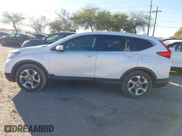 2019 Honda CR-V EX with VIN 5J6RW1H55KA037015, listed as a IAAI auction lot 41034642 with 38,534 mi miles and . Bid and sale history available at DreamBid. Image 14.