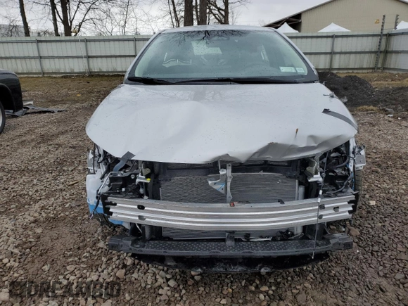 2025 Toyota Corolla LE with VIN 5YFB4MDE8SP247253, listed as a Copart auction lot 50200255 with 160 mi miles and Salvage Title. Bid and sale history available at carsss.com. Image 5.