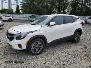 2025 Kia Seltos LX with VIN KNDEPCAA8S7720828, listed as a Copart auction lot 60821315 with 7,491 mi miles and Salvage title. Bid and sale history available at DreamBid. Image 1.