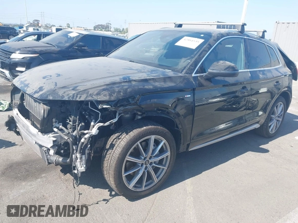 2021 Audi Q5 Premium Plus z VIN WA1E2AFY6M2060131, wystawiony jako IAAI lot #42484535 z przebiegiem 27 220 mil mil oraz . Historia ofert i sprzedaży dostępna na DreamBid. Obrazek 2.