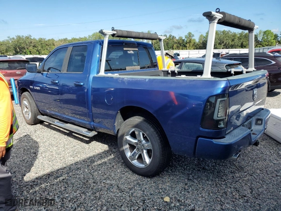 2009 Dodge Ram 1500 ST with VIN 1D3HB18T19S736584, listed as a Copart auction lot 73853374 with 113,256 mi miles and Salvage Title. Bid and sale history available at carsss.com. Image 2.