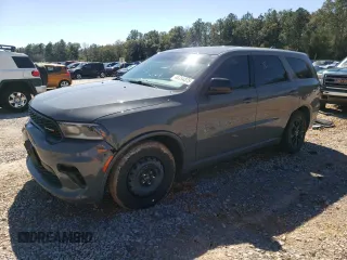 2021 Dodge Durango GT Plus with VIN 1C4RDHDG3MC749719, listed as a Copart auction lot 46794875 with 61,533 mi miles and Salvage Title. Bid and sale history available at DreamBid. Image 1.