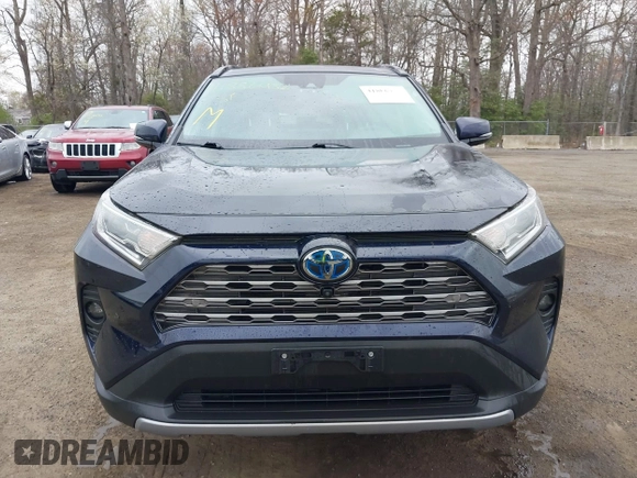 2020 Toyota RAV4 Hybrid Limited with VIN 4T3DWRFV1LU005327, listed as a IAAI auction lot 41886432 with 13,107 mi miles. Bid and sale history available at carsss.com. Image 6.