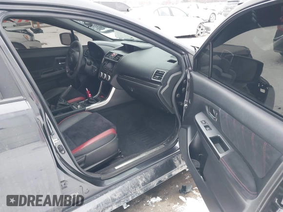 2015 Subaru WRX STI with VIN JF1VA2L60F9803514, listed as a IAAI auction lot 41591735 with 82,700 mi miles and . Bid and sale history available at DreamBid. Image 5.