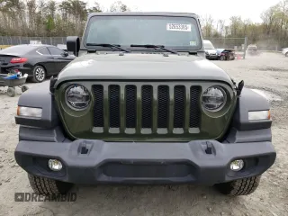 2021 Jeep Wrangler Unlimited Sport S с VIN 1C4HJXDG0MW687032, выставлен на аукционе Copart как лот 52653385 с пробегом 45 642 миль миль и Списание • Salvage title. История ставок и продаж доступна на DreamBid. Изображение 5.