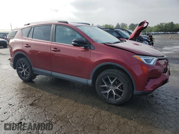 2018 Toyota RAV4 SE with VIN 2T3JFREV9JW846507, listed as a Copart auction lot 59038805 with Not provided miles and Salvage title. Bid and sale history available at DreamBid. Image 4.