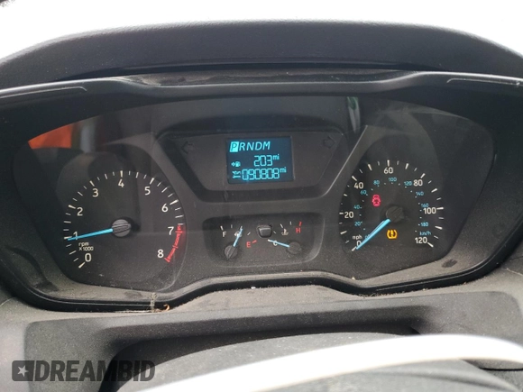 2017 Ford Transit with VIN 1FTYE1ZMXHKA66443, listed as a Copart auction lot 51742845 with 90,808 mi miles and Salvage title. Bid and sale history available at DreamBid. Image 9.