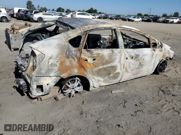 2015 Toyota Prius Four с VIN JTDKN3DU0F1939614, выставлен на аукционе Copart как лот 63700445 с пробегом Не указан миль и На запчасти • Non repairable. История ставок и продаж доступна на DreamBid. Изображение 3.