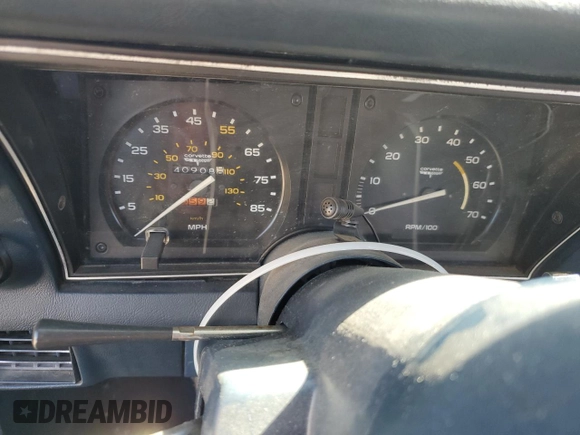 1981 Chevrolet Corvette with VIN 1G1AY8769BS426307, listed as a Copart auction lot 73491394 with 40,908 mi miles and Clean Title. Bid and sale history available at carsss.com. Image 9.