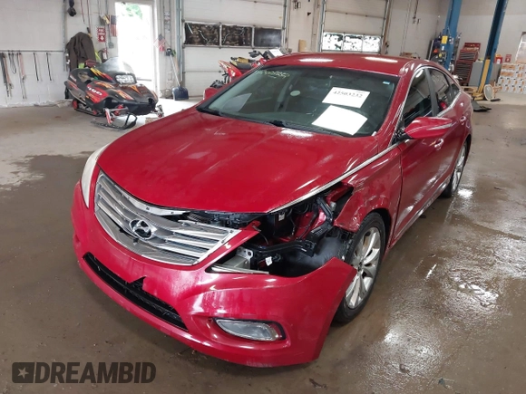 2012 Hyundai Azera z VIN KMHFG4JG7CA183643, wystawiony jako IAAI lot #42503232 z przebiegiem 180 485 mil mil oraz . Historia ofert i sprzedaży dostępna na DreamBid. Obrazek 6.