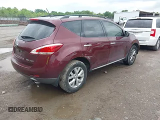 2012 Nissan Murano SV с VIN JN8AZ1MW1CW213141, выставлен на аукционе IAAI как лот 42356693 с пробегом 191 513 миль миль и . История ставок и продаж доступна на DreamBid. Изображение 4.