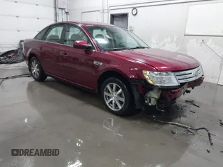 2008 Ford Taurus SEL with VIN 1FAHP27W38G172116, listed as a IAAI auction lot 41824616 with 176,864 mi miles. Bid and sale history available at carsss.com. Image 1.