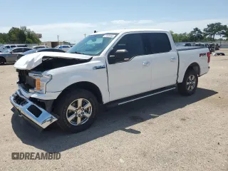 2020 Ford F-150 XL with VIN 1FTEW1E45LFC28177, listed as a Copart auction lot 61665965 with 83,412 mi miles and Salvage title. Bid and sale history available at DreamBid. Image 1.