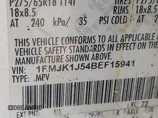 2011 Ford Expedition Max XLT с VIN 1FMJK1J54BEF15941, выставлен на аукционе IAAI как лот 42633898 с пробегом 288 055 миль миль и . История ставок и продаж доступна на DreamBid. Изображение 8.
