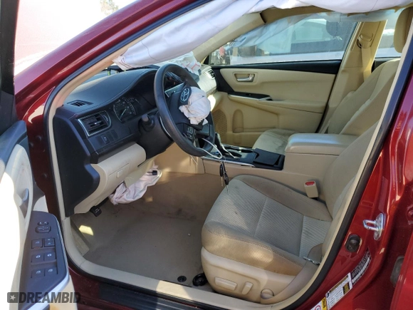 2015 Toyota Camry XLE with VIN 4T1BF1FKXFU941409, listed as a Copart auction lot 43430345 with 42,324 mi miles and Salvage Title. Bid and sale history available at carsss.com. Image 7.