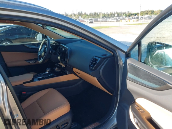 2025 Lexus NX with VIN 2T2GDCAZ0SC017810, listed as a IAAI auction lot 41672741 with 3,801 mi miles. Bid and sale history available at carsss.com. Image 5.
