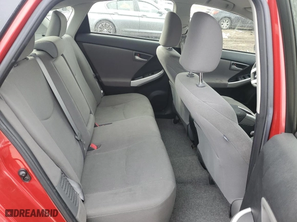 2014 Toyota Prius Four with VIN JTDKN3DU5E1768518, listed as a Copart auction lot 47026835 with 92,857 mi miles and Salvage Title. Bid and sale history available at carsss.com. Image 10.