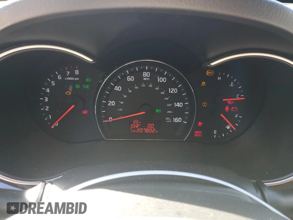 2014 Kia Sorento LX с VIN 5XYKT4A6XEG485677, выставлен на аукционе Copart как лот 75011634 с пробегом 207 802 миль миль и Чистый • Clean title. История ставок и продаж доступна на DreamBid. Изображение 9.