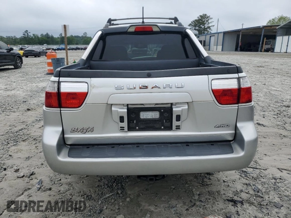 2005 Subaru Baja Turbo z VIN 4S4BT63CX55101402, wystawiony jako Copart lot #54524915 z przebiegiem 283 987 mil mil oraz Szkoda całkowita • Salvage title. Historia ofert i sprzedaży dostępna na DreamBid. Obrazek 6.