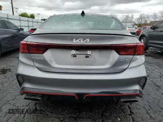 2024 Kia Forte GT with VIN 3KPF44AC9RE729360, listed as a Copart auction lot 44083615 with 10,662 mi miles and Salvage Title. Bid and sale history available at carsss.com. Image 6.