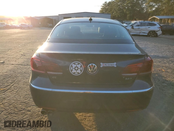 2014 Volkswagen CC R-Line with VIN WVWBP7AN5EE534273, listed as a Copart auction lot 81482754 with 50,669 mi miles and Salvage Title. Bid and sale history available at carsss.com. Image 6.