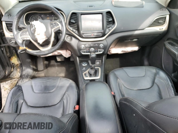 2014 Jeep Cherokee Limited with VIN 1C4PJMDS9EW210955, listed as a Copart auction lot 53263085 with 92,927 mi miles and Salvage Title. Bid and sale history available at DreamBid. Image 8.