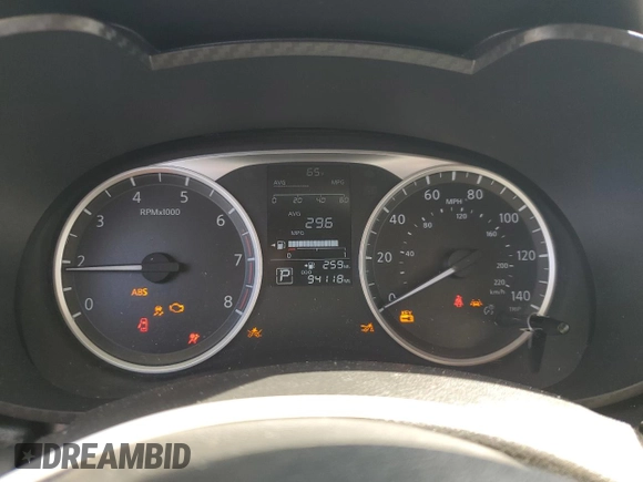 2020 Nissan Versa S with VIN 3N1CN8DV4LL909663, listed as a Copart auction lot 53904975 with 94,118 mi miles and Salvage Title. Bid and sale history available at DreamBid. Image 9.