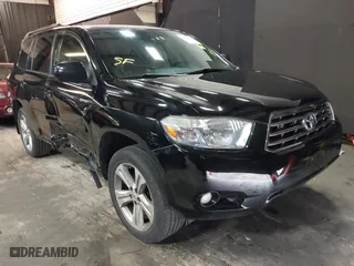 2009 Toyota Highlander Sport with VIN JTEES43A492140190, listed as a IAAI auction lot 41704919 with 137,973 mi miles. Bid and sale history available at carsss.com. Image 1.