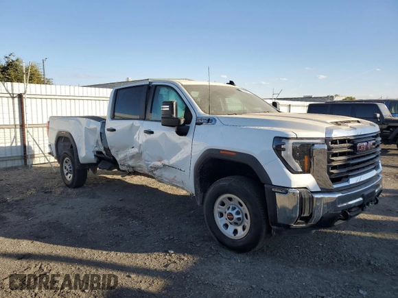2024 GMC Sierra 1500 with VIN 1GT48PE79RF294842, listed as a Copart auction lot 75484724 with Not Provided miles and Salvage Title. Bid and sale history available at DreamBid. Image 4.