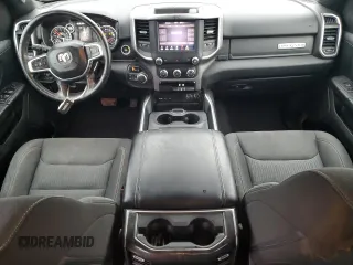 2019 Ram 1500 Big Horn/Lone Star with VIN 1C6SRFFT0KN605717, listed as a Copart auction lot 51097395 with 195,028 mi miles and Salvage Title. Bid and sale history available at carsss.com. Image 8.