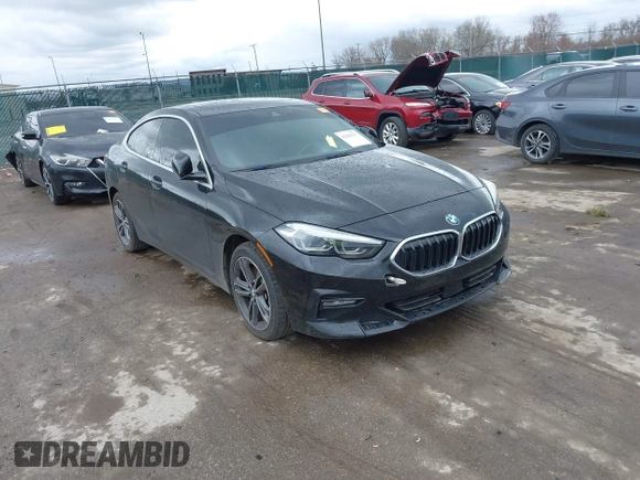 2021 BMW 2 Series 228i xDrive with VIN WBA73AK0XM7H53721, listed as a IAAI auction lot 42038117 with 60,106 mi miles and . Bid and sale history available at DreamBid. Image 1.