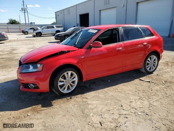 2012 Audi A3 2.0 TDI Premium with VIN WAUBJAFM9CA052406, listed as a Copart auction lot 80518004 with 133,138 mi miles and Salvage Title. Bid and sale history available at carsss.com. Image 1.