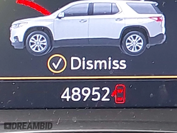 2022 Chevrolet Traverse LT with VIN 1GNERHKWXNJ131456, listed as a IAAI auction lot 41700633 with 48,952 mi miles and . Bid and sale history available at DreamBid. Image 16.