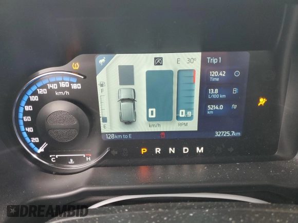 2021 Ford Bronco with VIN 1FMEE5DH3MLA64814, listed as a Copart auction lot 42487925 with 32,725 mi miles and Salvage title. Bid and sale history available at DreamBid. Image 9.