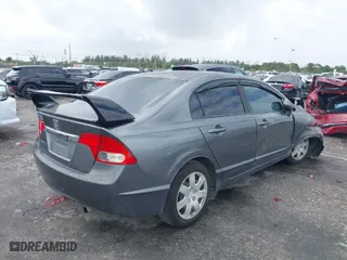 2010 Honda Civic Sdn LX with VIN 2HGFA1F58AH309679, listed as a IAAI auction lot 41716962 with 130,066 mi miles. Bid and sale history available at carsss.com. Image 4.