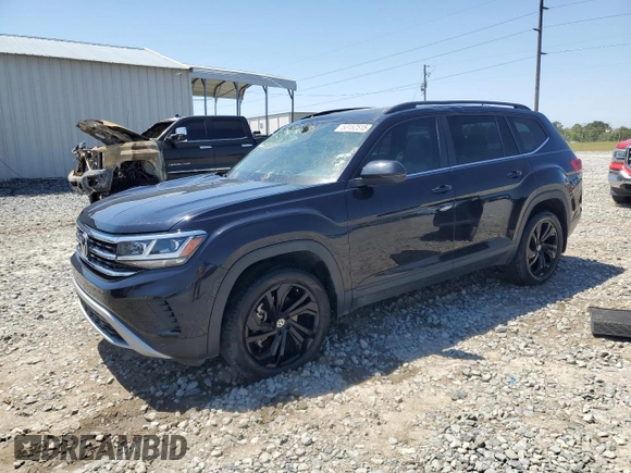 2022 Volkswagen Atlas SE с VIN 1V2KP2CA1NC508230, выставлен на аукционе Copart как лот 53152515 с пробегом 60 345 миль миль и Списание • Salvage title. История ставок и продаж доступна на DreamBid. Изображение 1.