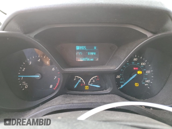 2016 Ford Transit Connect XLT with VIN NM0GE9F73G1284833, listed as a Copart auction lot 54872305 with 168,256 mi miles and Salvage title. Bid and sale history available at DreamBid. Image 9.