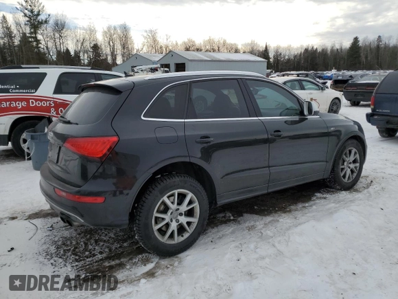 2014 Audi Q5 with VIN WA1LGCFPXEA088761, listed as a Copart auction lot 42481315 with 161,530 mi miles and Salvage title. Bid and sale history available at DreamBid. Image 3.